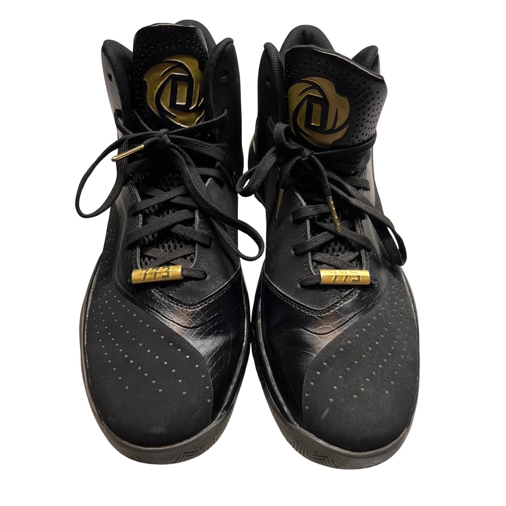 Adidas‎ D Rose 773 III Mens Basketball Shoes Black Gold S85137 Size 11